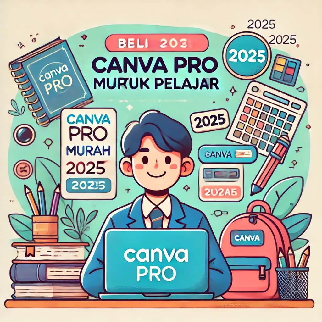 Beli Canva Pro Murah 2025 untuk Pelajar - Panduan & Aktivasi