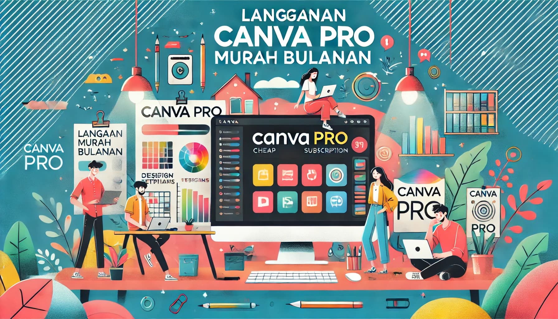 Langganan Canva Pro Murah Bulanan: Solusi Hemat & Fleksibel buat Kreator