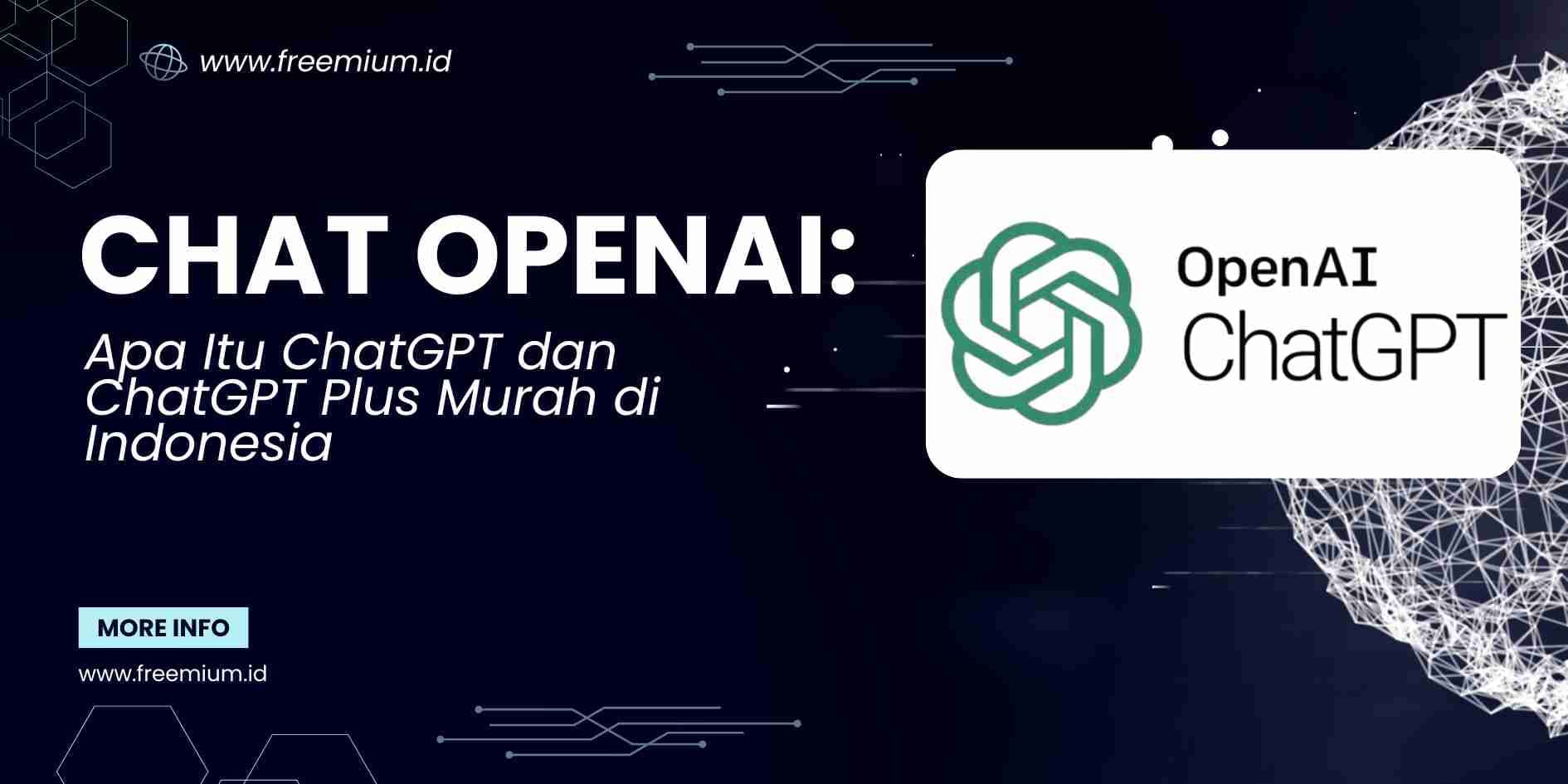 Chat OpenAI: Apa Itu ChatGPT dan ChatGPT Plus Murah di Indonesia