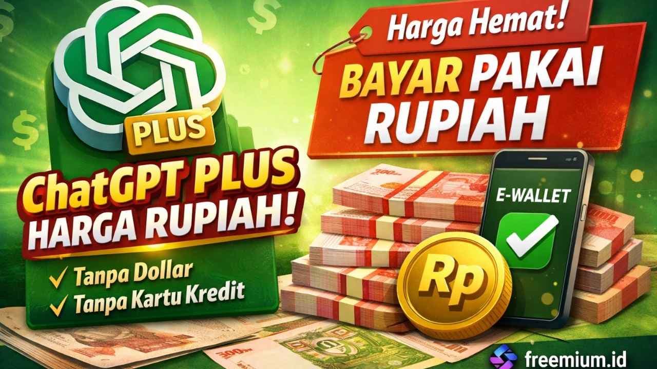 ChatGPT Plus Harga Rupiah — Tanpa Hitung Dollar