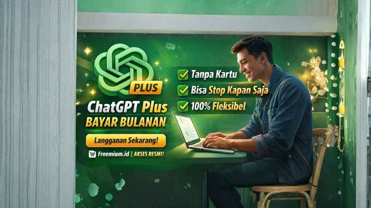 ChatGPT Plus Bayar Bulanan — Fleksibel & Praktis