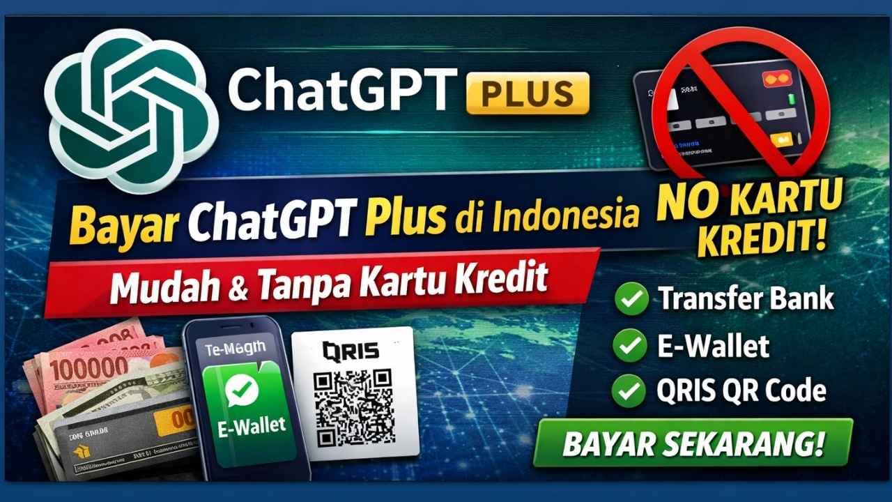 Pembayaran ChatGPT Plus di Indonesia — Mudah & Lokal