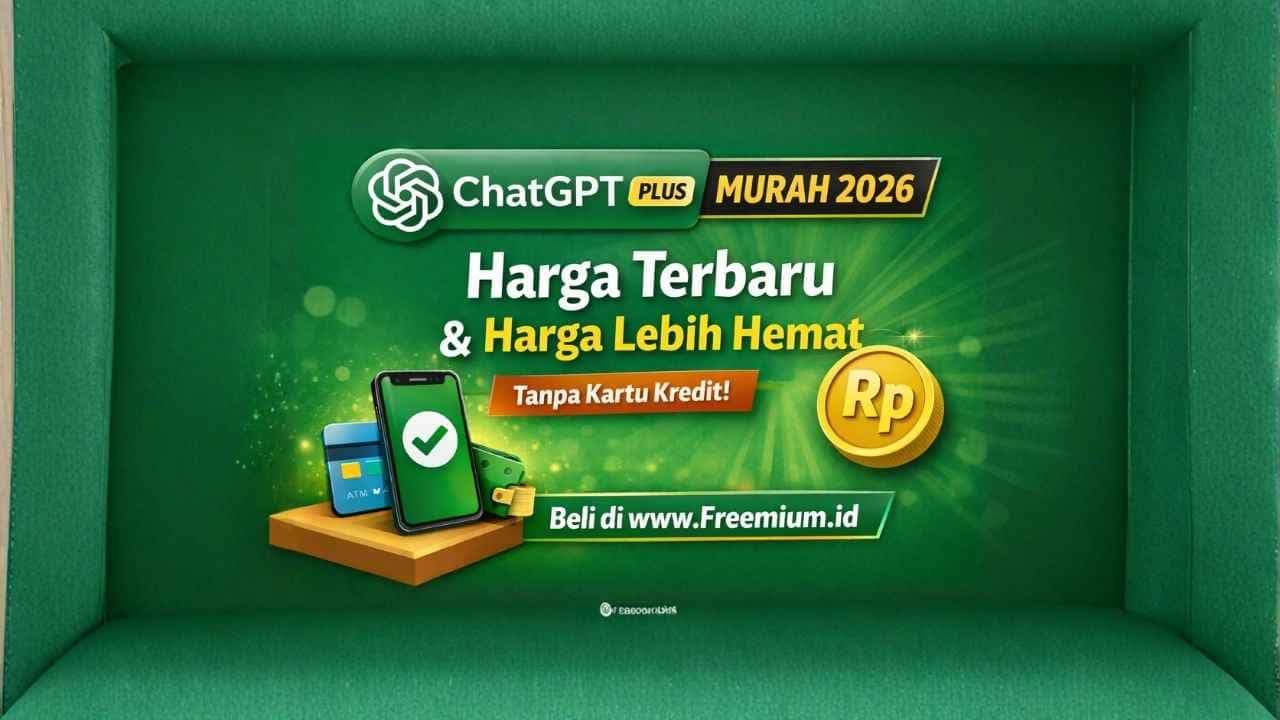 ChatGPT Plus Murah 2026 — Harga Terbaru & Cara Langganan Lebih Hemat