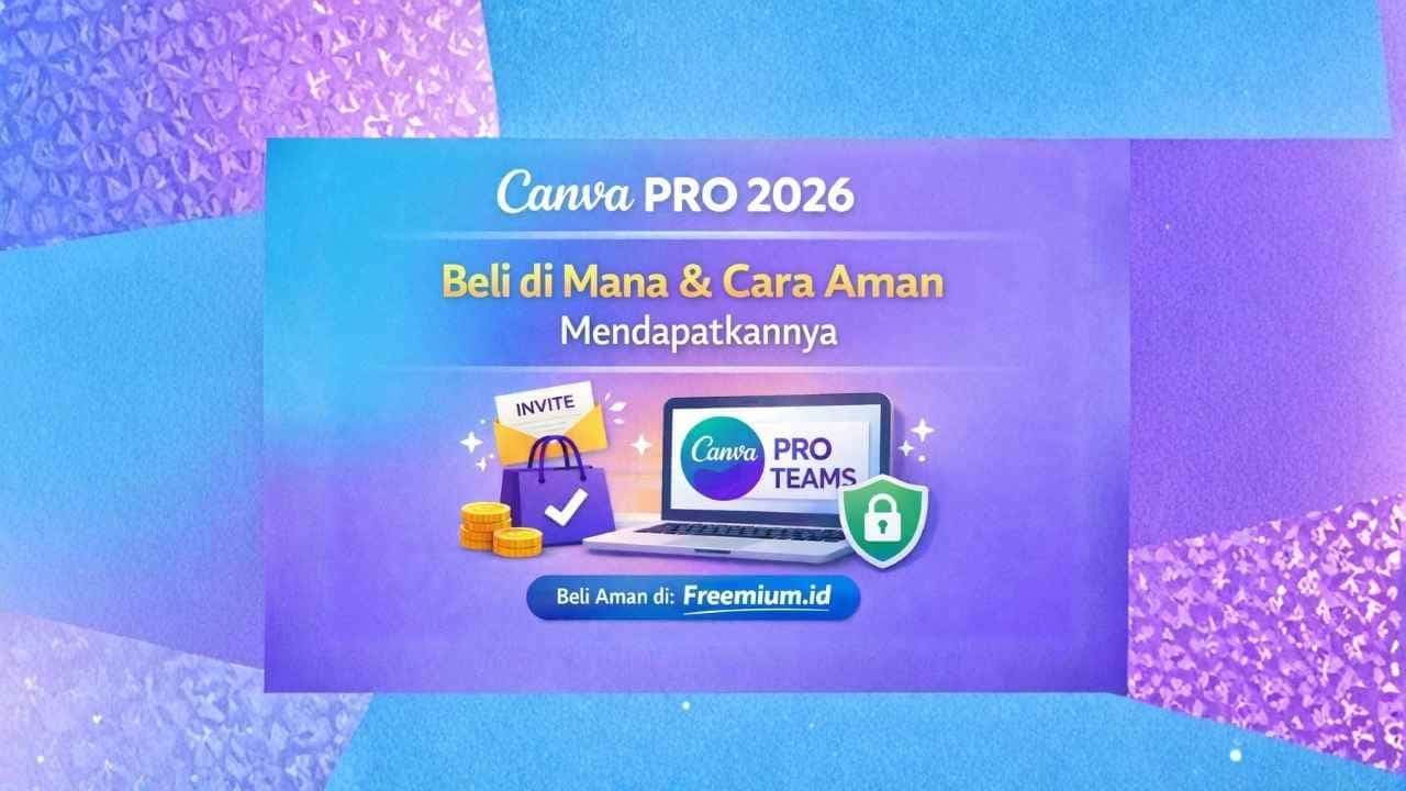 Canva Pro 2026: Beli Di Mana & Bagaimana Cara Aman Mendapatkannya?