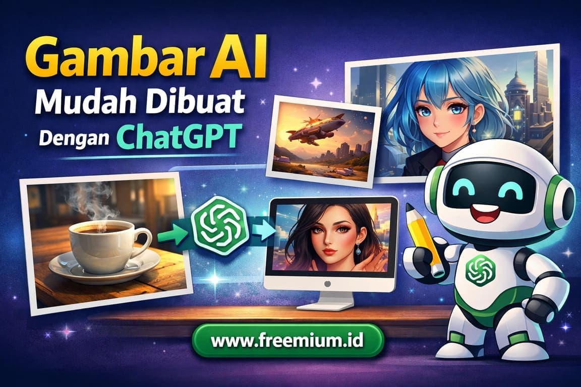Gambar AI: Pengertian, Contoh, dan Cara Membuatnya dengan ChatGPT