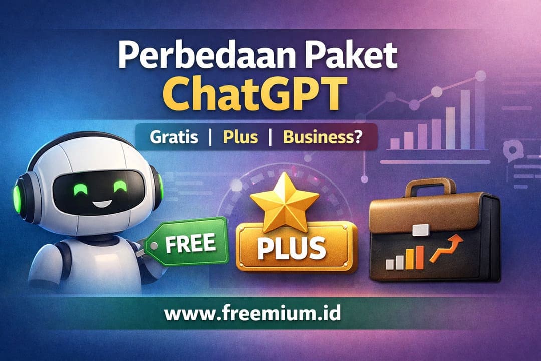 Perbedaan Paket ChatGPT: Gratis, Plus, dan Business (Panduan Lengkap)