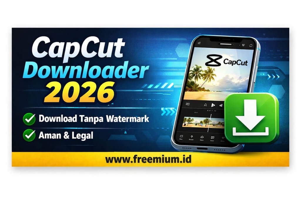 CapCut Downloader 2026 – Cara Download Video Tanpa Watermark Terbaru