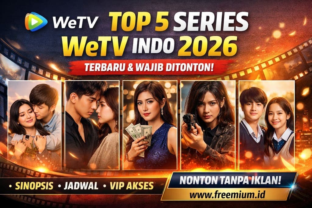 Daftar Series WeTV Indo 2026 Terbaru + Top 5 Wajib Ditonton