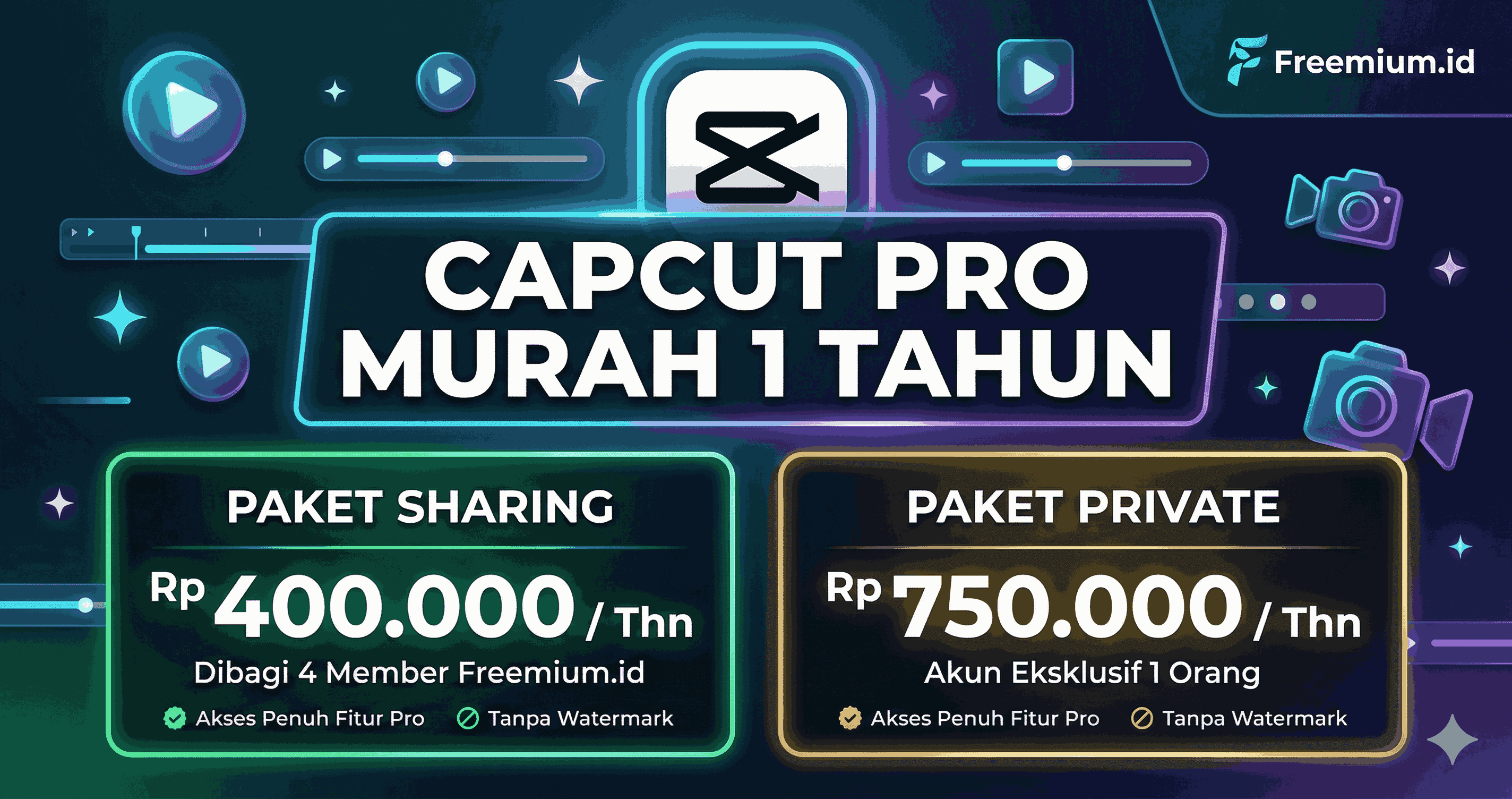 Rahasia Edit Video Keren: Beli CapCut Pro Murah 1 Tahun Mulai Rp400 Ribuan!