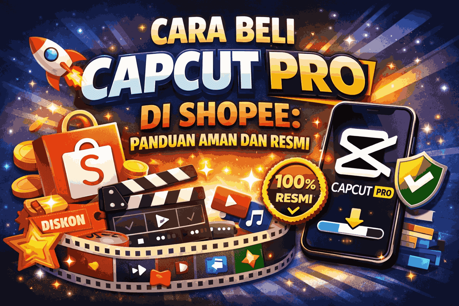 Cara Beli Capcut Pro Di Shopee: Panduan Aman Dan Resmi