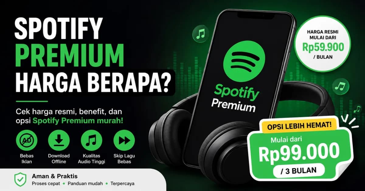Spotify Premium Harga Berapa? Ini Biaya dan Opsi Murahnya